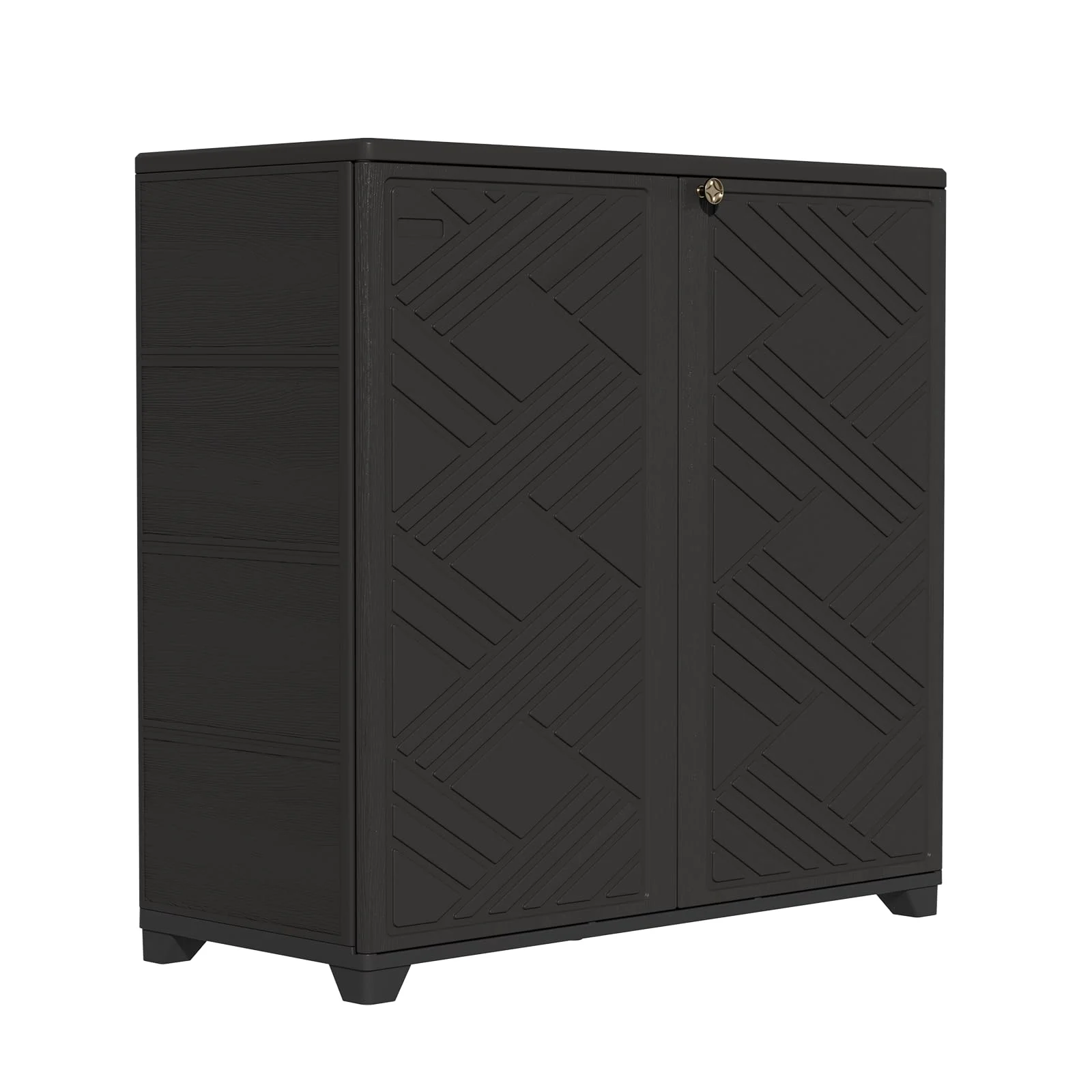 ZZM 34-inch outdoor storage cabinet, front view