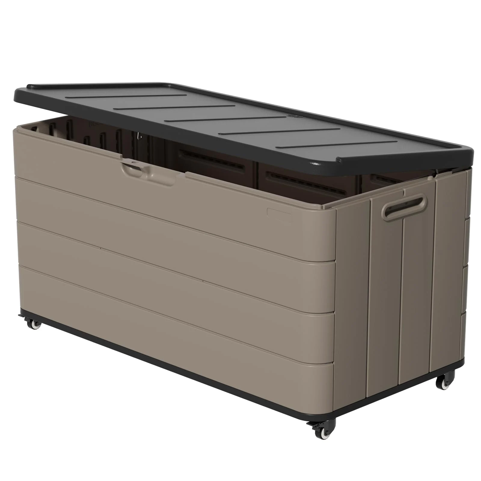 ZZM 110 gallon deck box seen from the front