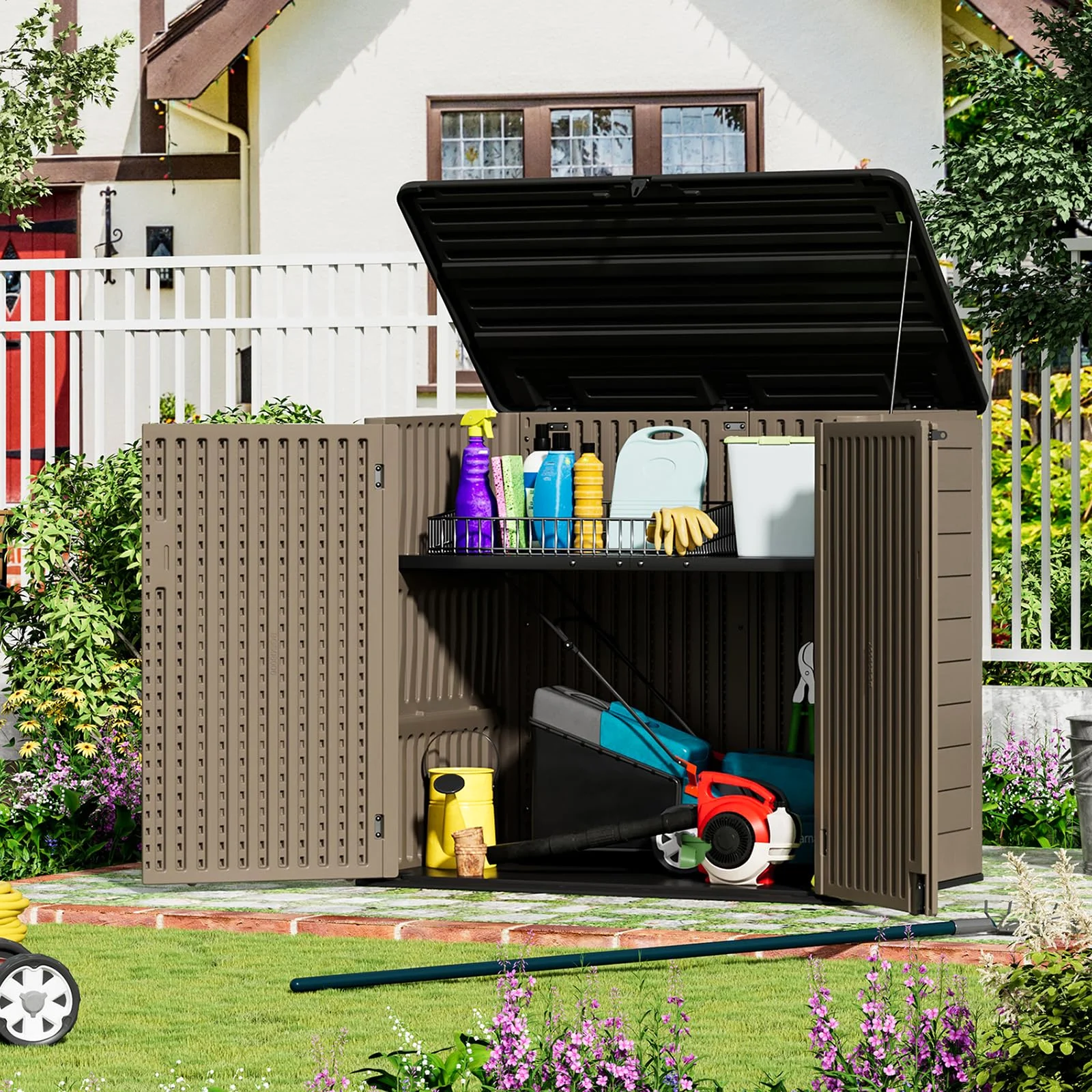 Which shed size do you need? Start with the ground, not the cubic feet