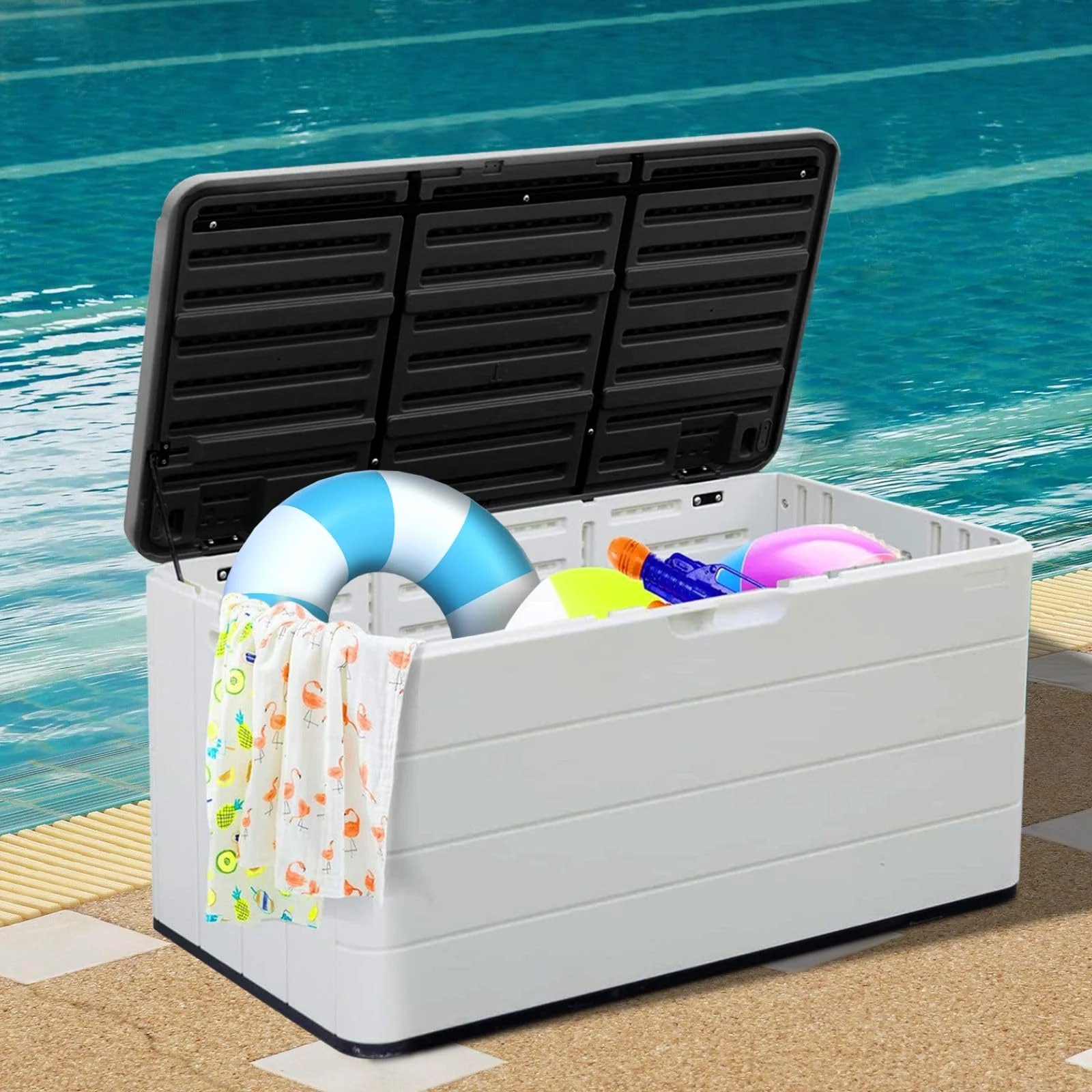 ZZM 110 gallon deck box, view 5